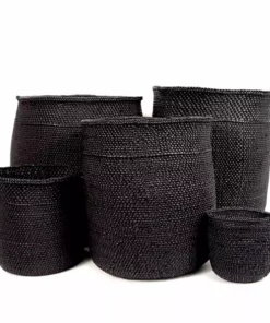 Mbare Best Sellers Iringa Baskets - Rich Black