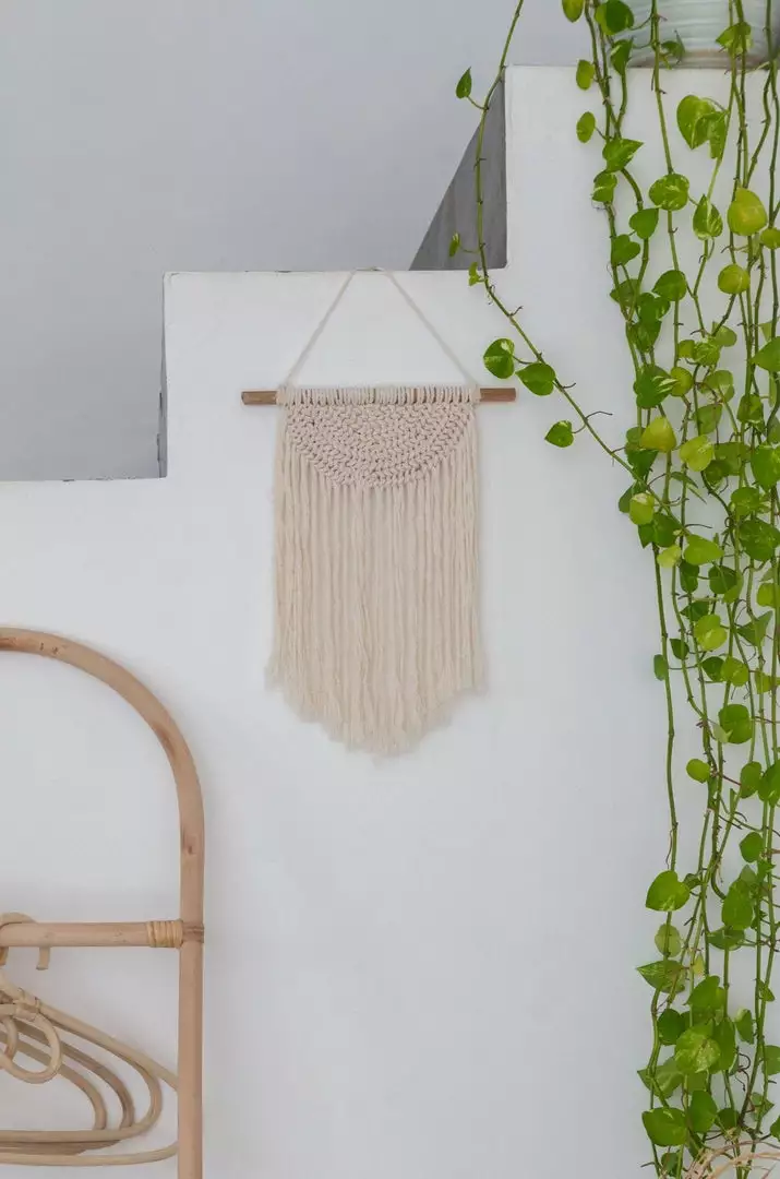 Village Thrive Iris Macrame Wall Hanging Home Goods 1 Village Thrive Iris Macrame Wall Hanging Home Goods