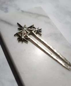 Iron Oxide Constellation Hair Pin