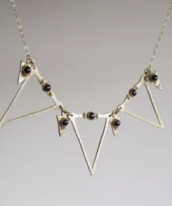 Iron Oxide Goddess Dart Collar Jewelry