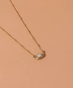 Iron Oxide Jewelry Little Lunar Choker - Gold Tone Bronze 9 Iron Oxide Jewelry Little Lunar Choker - Gold Tone Bronze