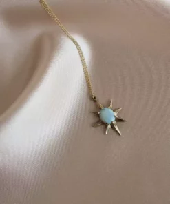 Iron Oxide Opal Nova Necklace