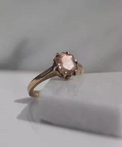 Iron Oxide Jewelry Oregon Sunstone Hex Ring