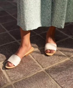 Nisolo Best Sellers Isla Slide Sandal - Bone