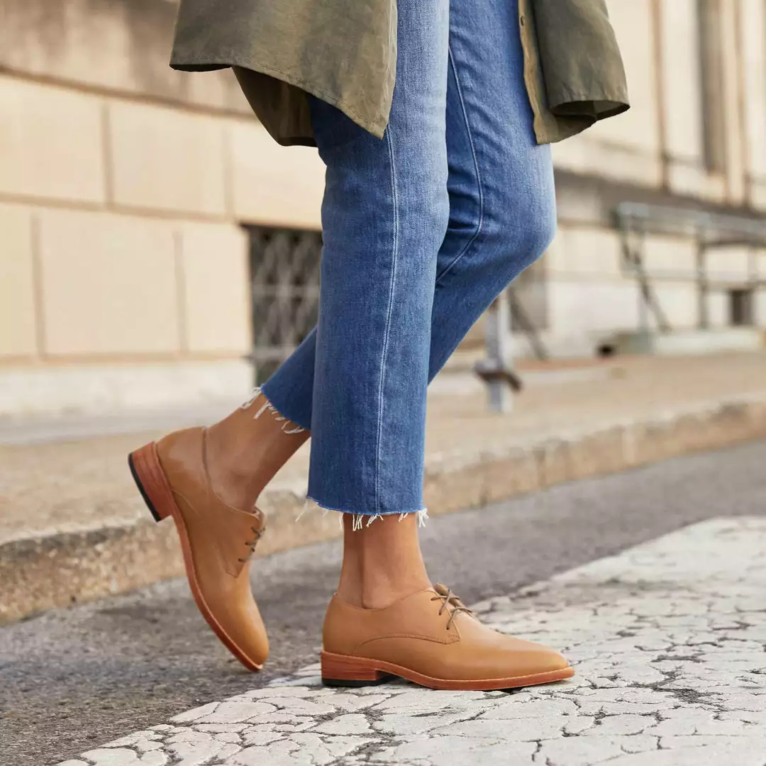 Nisolo Best Sellers James Oxford - Almond 2 Nisolo Best Sellers James Oxford - Almond