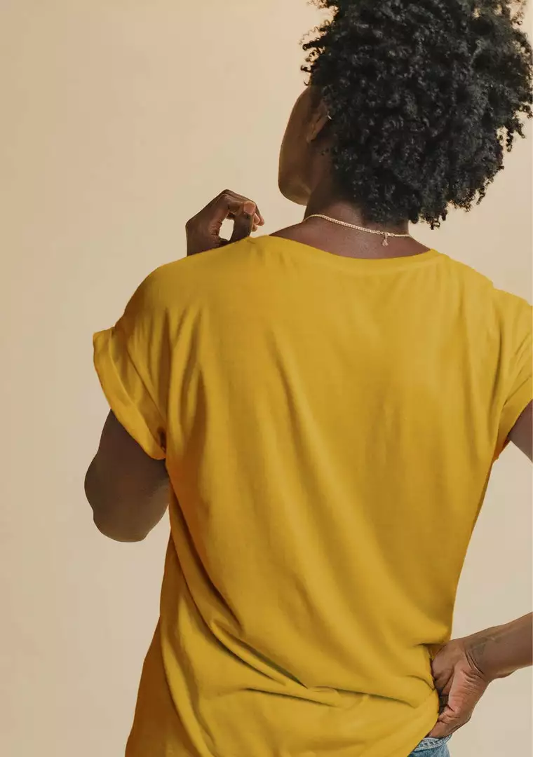 Poplinen Best Sellers Jane Cuffed Hemp Tee 4 Poplinen Best Sellers Jane Cuffed Hemp Tee