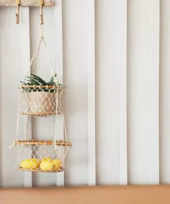 Korissa Jhuri Double Hanging Basket