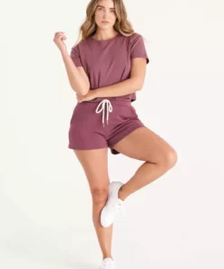 The Standard Stitch French Terry Jogger Shorts Clothing