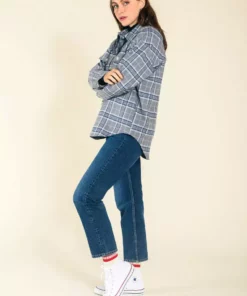 Poplinen Juno Heirloom Flannel Shacket