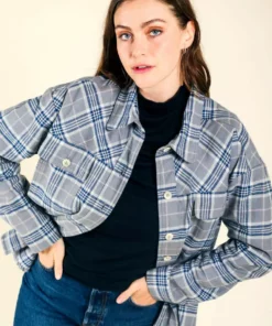 Poplinen Juno Heirloom Flannel Shacket