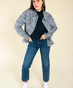Poplinen Juno Heirloom Flannel Shacket