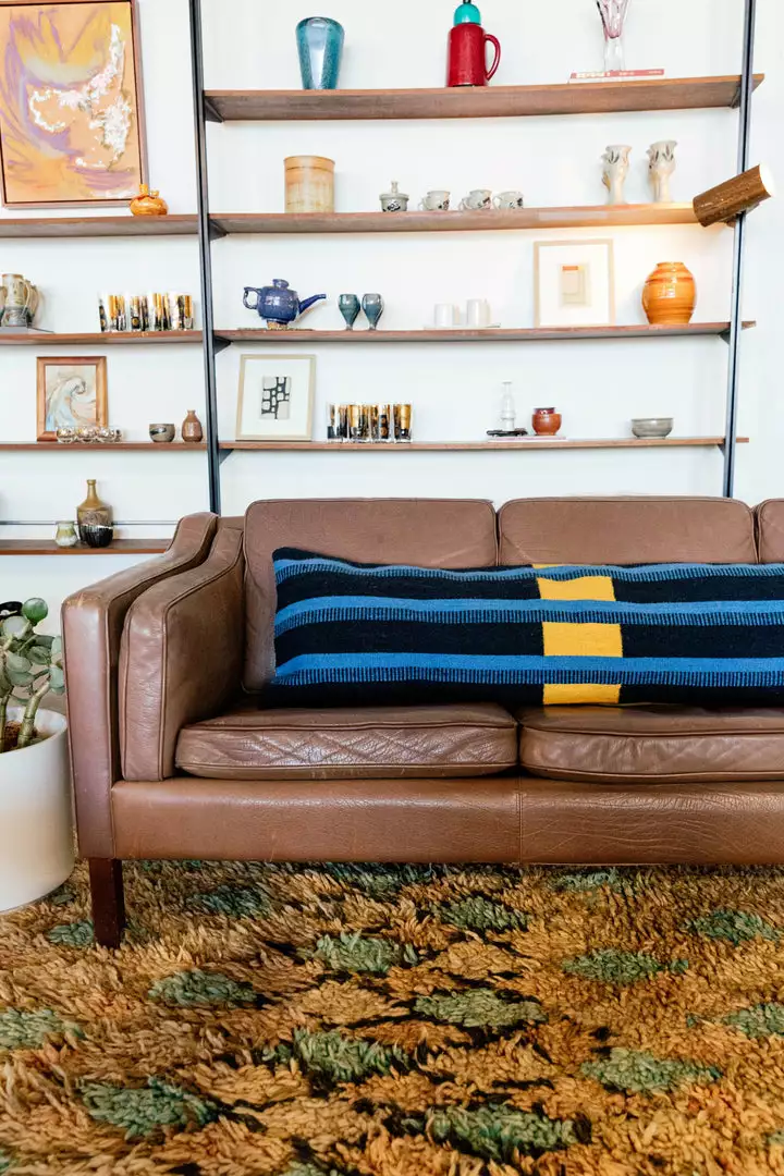 K-apostrophe Essaouira Wool Lumbar Pillow 2 K-apostrophe Essaouira Wool Lumbar Pillow