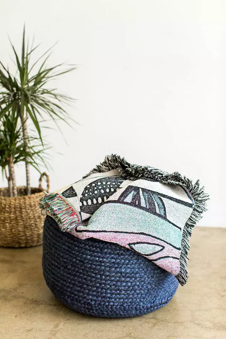 K-apostrophe Miro Upcycled Throw Blanket Home Goods 3 K-apostrophe Miro Upcycled Throw Blanket Home Goods