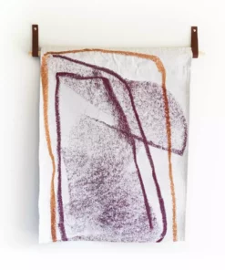 K-apostrophe Home Goods Painted Mountain Woven Tapestry