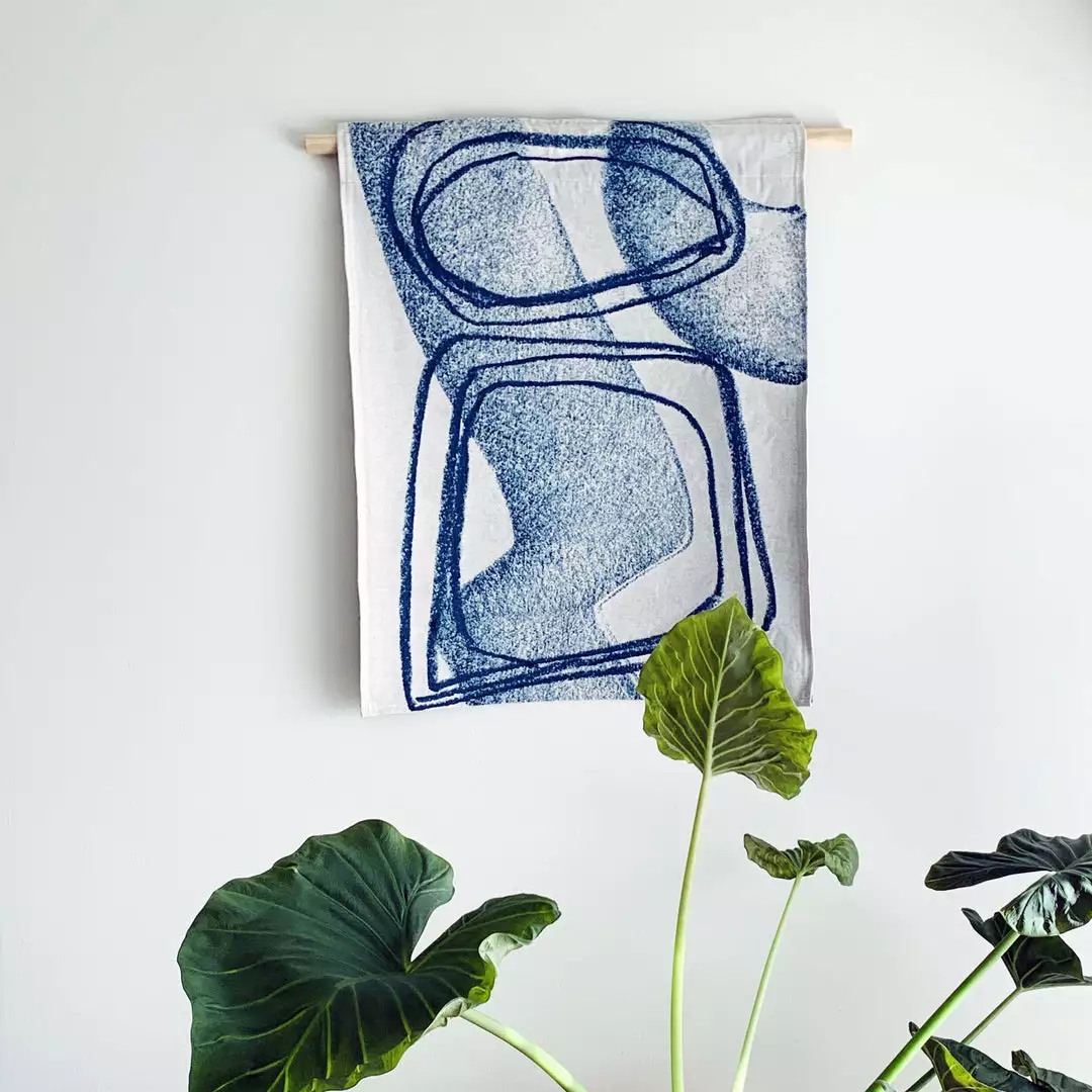 K-apostrophe Water Off Of Treasure Island Is Frigid Woven Tapestry 2 K-apostrophe Water Off Of Treasure Island Is Frigid Woven Tapestry