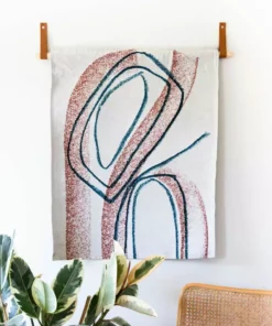 K-apostrophe Topographic II Woven Tapestry Home Goods
