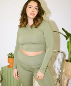 Mary Young Kaela Bamboo Long Sleeve Top Pajamas + Loungewear