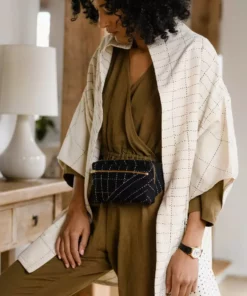 Anchal Kantha Crossbody Belt Bag