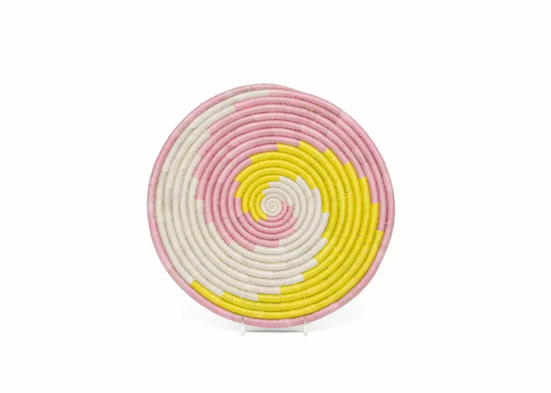 KAZI Home Goods Blush Pink + Sun Unity Trivet 1 KAZI Home Goods Blush Pink + Sun Unity Trivet