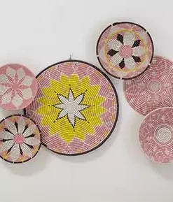 KAZI Home Goods Blush Pink + Sun Unity Trivet