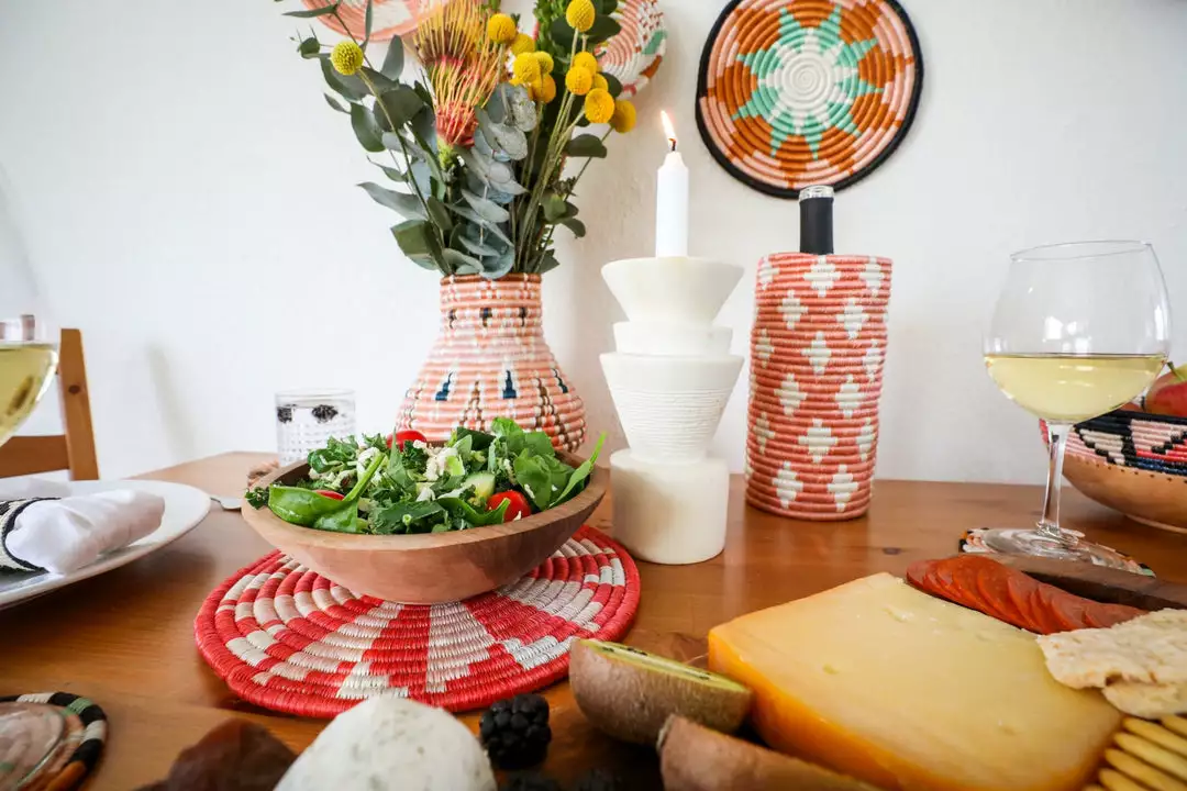 KAZI Coral Virunga Trivet Home Goods 2 KAZI Coral Virunga Trivet Home Goods