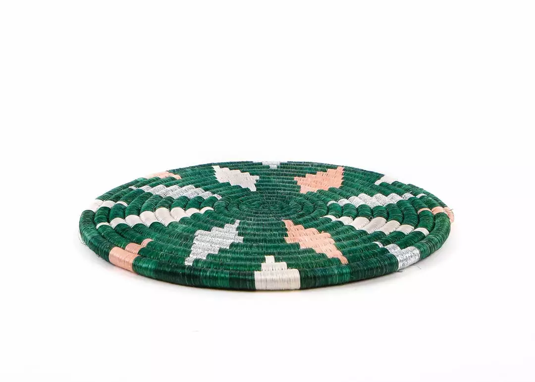 KAZI Jadi Metallic Floret Hot Pad Home Goods 2 KAZI Jadi Metallic Floret Hot Pad Home Goods