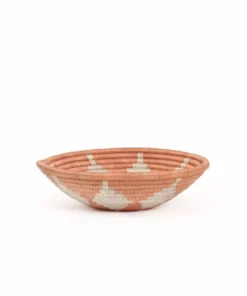 KAZI Medium Apricot Hope Round Basket