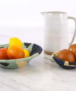 KAZI Medium Cool Sukari Round Basket Home Goods