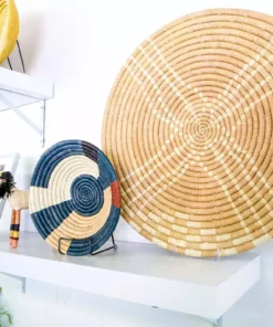 KAZI Medium Mod Abstract Round Basket