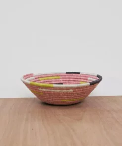 KAZI Medium Pale Blush Spiral Basket Home Goods 6 KAZI Medium Pale Blush Spiral Basket Home Goods