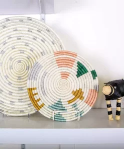 KAZI Fair Trade Mtoto Metallic Floret Hot Pad