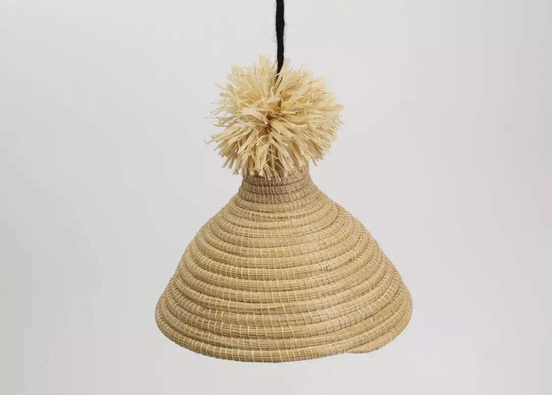KAZI Lighting Natural Pom Pom Lamp Pendant 1 KAZI Lighting Natural Pom Pom Lamp Pendant