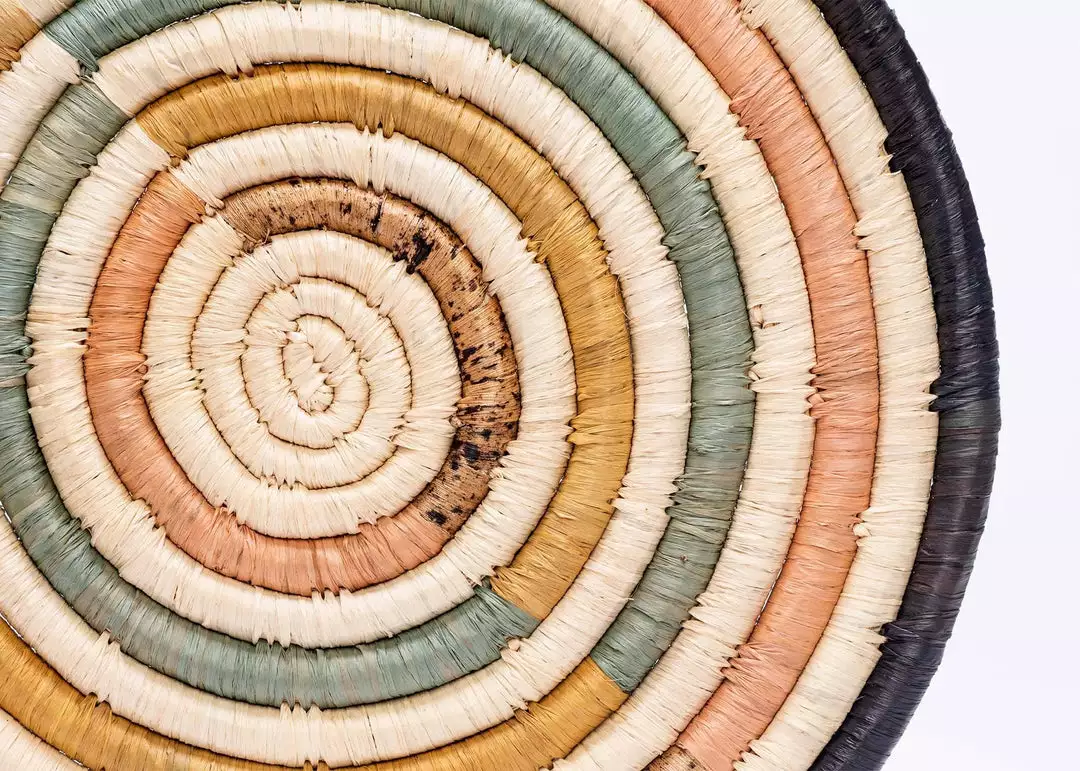 KAZI Best Sellers Peach + Banana Bark Striped Trivet 3 KAZI Best Sellers Peach + Banana Bark Striped Trivet