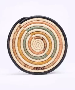 KAZI Best Sellers Peach + Banana Bark Striped Trivet
