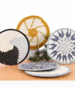 KAZI Spiral Metallic Gold Hot Pad Home Goods