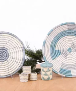 KAZI Spiral Metallic Silver Hot Pad Home Goods