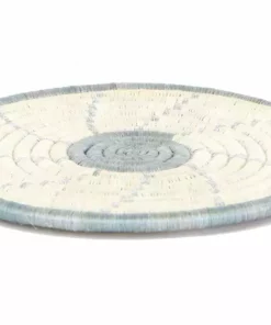 KAZI Spiral Metallic Silver Hot Pad Home Goods
