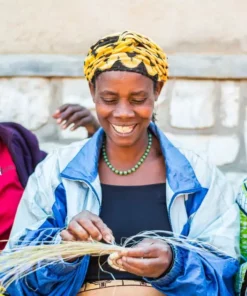 KAZI Home Goods Large Apricot Hope Round Basket 7 KAZI Home Goods Large Apricot Hope Round Basket