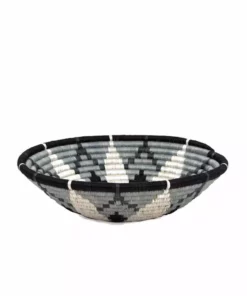 KAZI Home Goods Large Slate Hope Round Basket