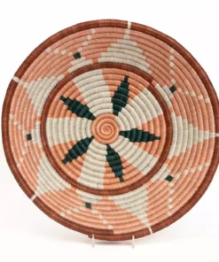 KAZI Extra Large Apricot Kwizera Round Basket
