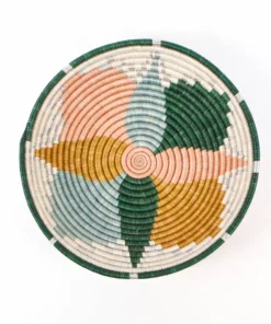 KAZI Extra Large Floret Round Basket