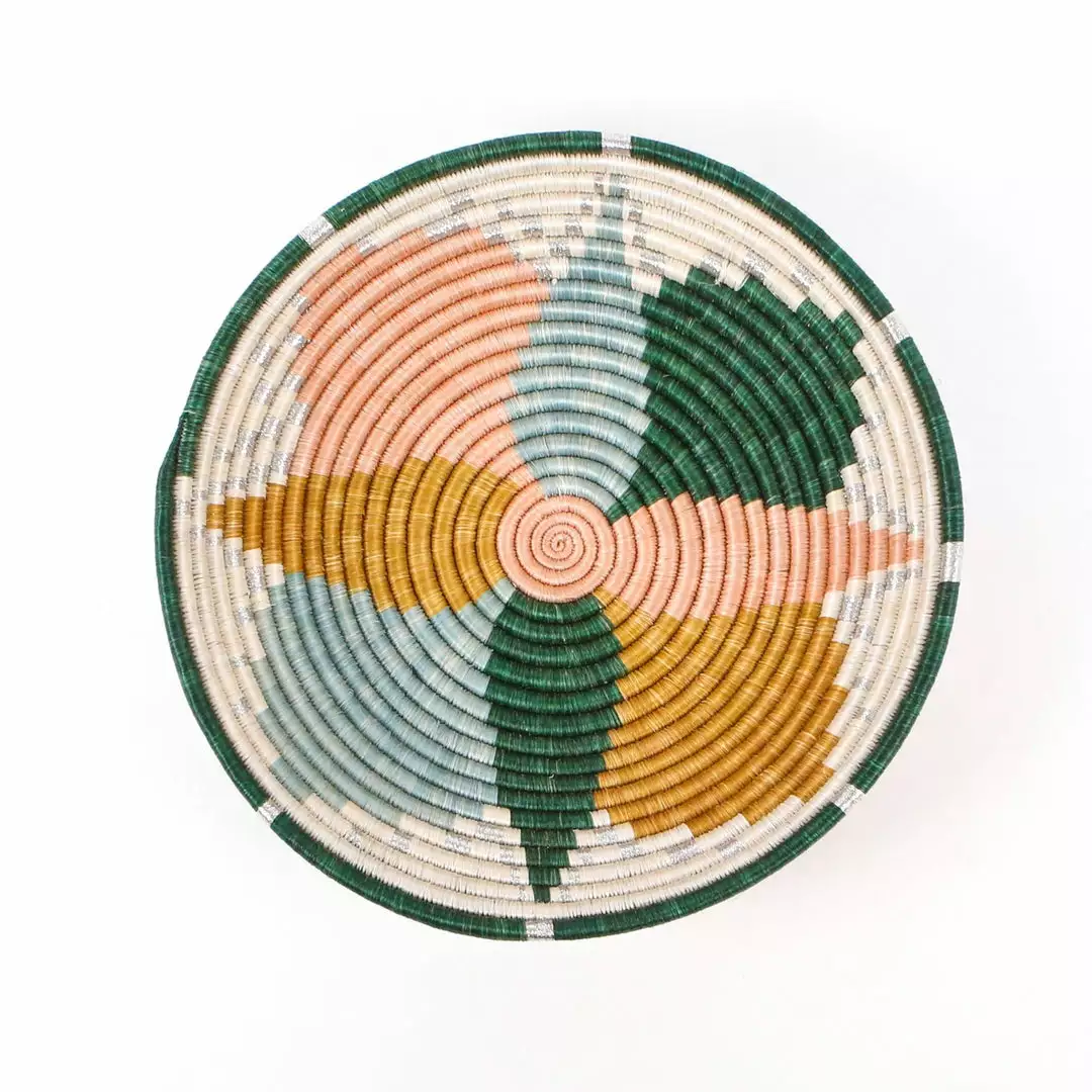 KAZI Extra Large Floret Round Basket 1 KAZI Extra Large Floret Round Basket