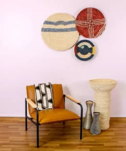 KAZI Extra Large Mod Msanii Round Basket Home Goods