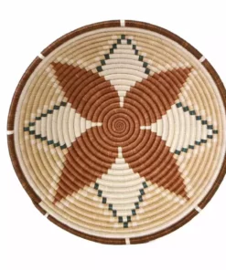 KAZI Extra Large Shades Of Sand Hope Round Basket
