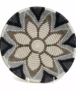 KAZI Extra Large Slate Jua Round Basket Home Goods