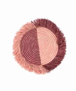 KAZI Home Goods Small Blossom Fringed Wall Disc I