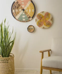 KAZI Small Mbalwa Woven Wall Plate