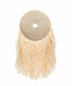 KAZI Medium Natural Woven Wall Disc Home Goods