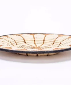 KAZI Large Banana Burst Woven Wall Plate Home Goods