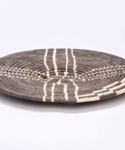 KAZI Home Goods Large Cocoa Sanaa Woven Wall Plate 13 KAZI Home Goods Large Cocoa Sanaa Woven Wall Plate